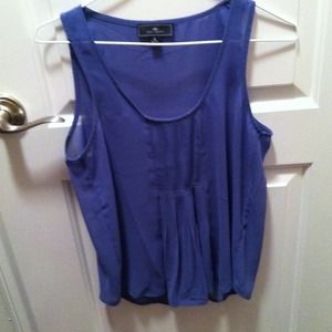 An indigo small tank top, brand new!