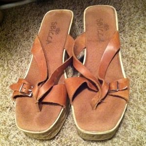 Sbicca platform heels! Size 7