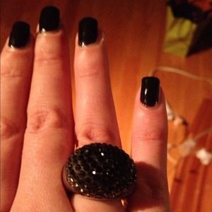 Heart Rhinestone ring