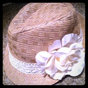 Vintage floral hat