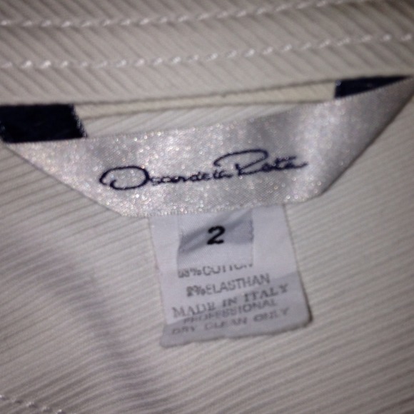 ๐HOST PIC๐Oscar De La Renta white skirt - Picture 2 of 2