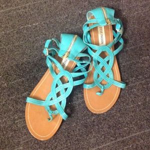 Steve Madden Turquoise Sandals