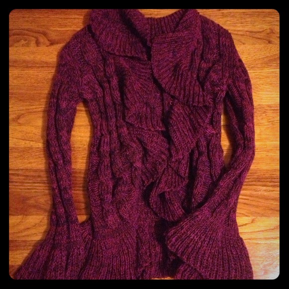 J. Crew purple/pink sweater