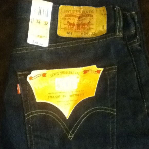 Men's blue jeans