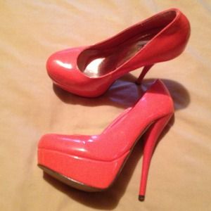 Coral heels