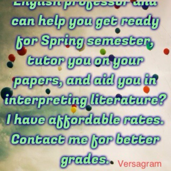 Tutoring - Picture 1 of 1