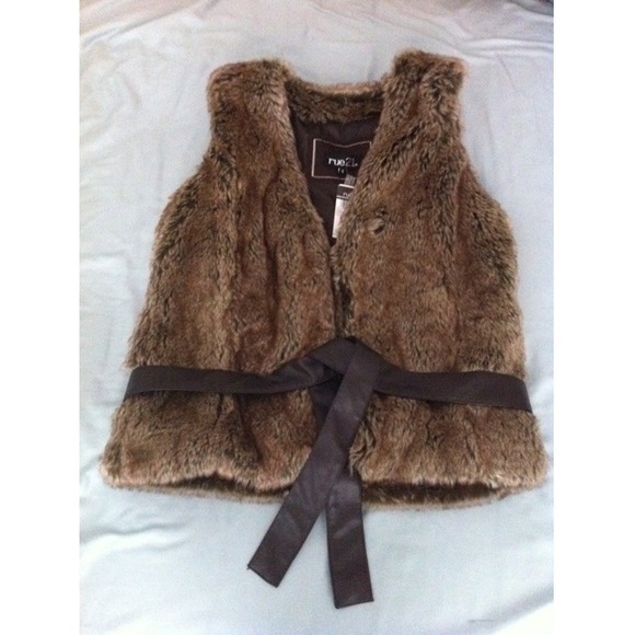NEW Faux Fur Vest