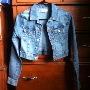Cropped Jean Jacket