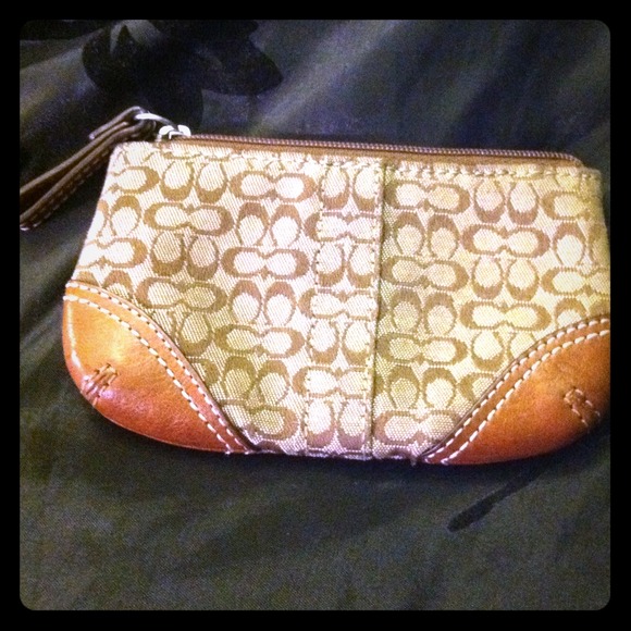 Authentic Coach coin purse