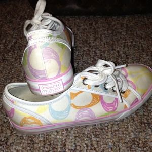 Coach scribble sneakers