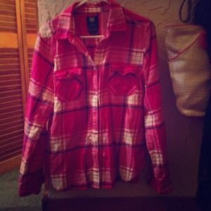American eagle button up l/g