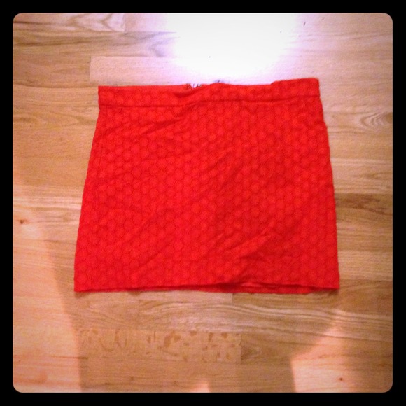 SOLD: Orange GAP Skirt