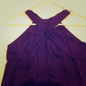 Purple Banana Republic dress