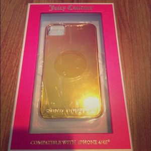 ⚡⚡⚡FLASH SALE⚡⚡⚡NWT Juicy Couture iPhone 4/4s case