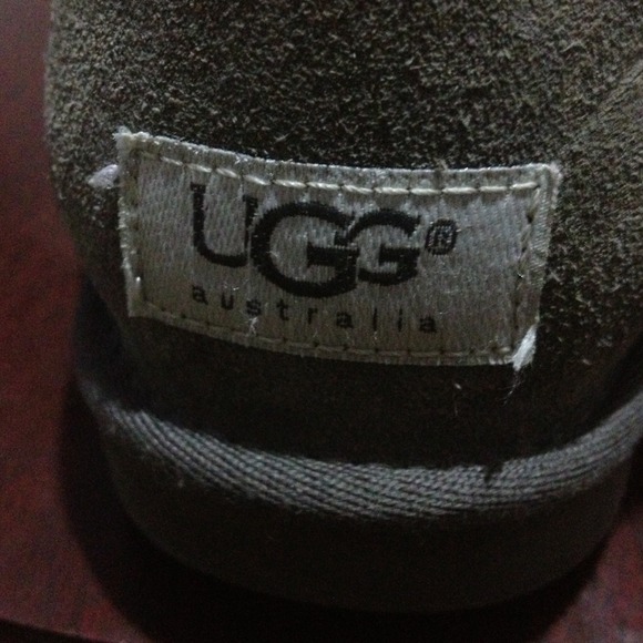 Grey UGG boots