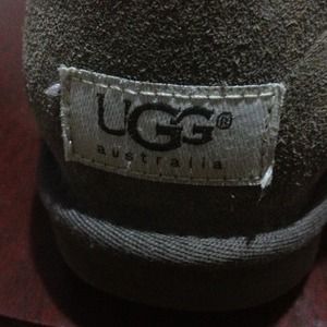 Grey UGG boots
