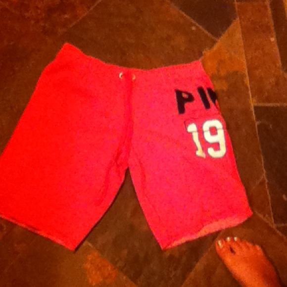 V.S Pink Crop Shorts Cozy