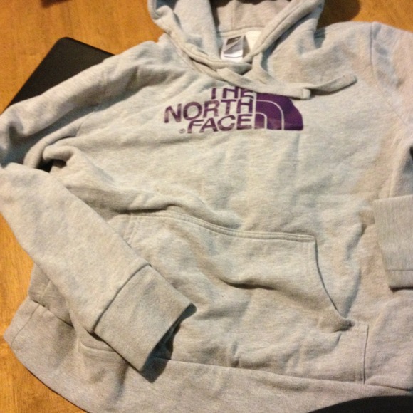 North face hoodie/green shirt/ under armor hoodie