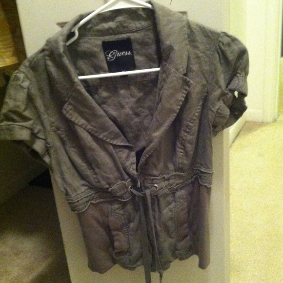 Fitted casual jacket.