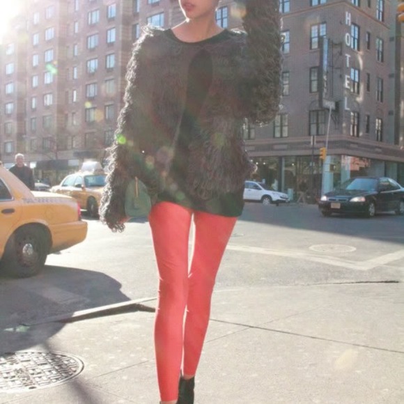 American apparel high waisted leggings