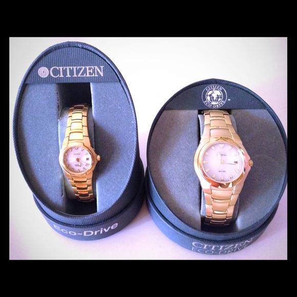 Other - Ladies and men's Citizen Eco drive watch
