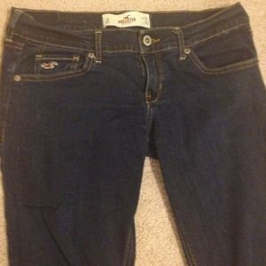 Dark Hollister skinny jeans