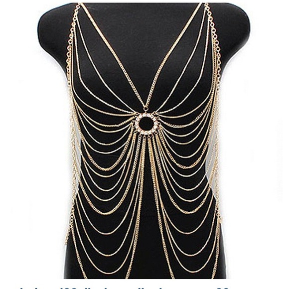 Body jewelry suit