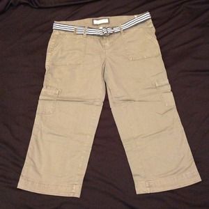 A&F crop, capri, or midcalf pants