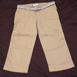 A&F crop, capri, or midcalf pants