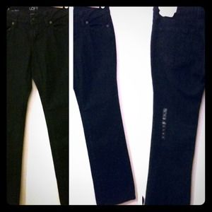 Ann Taylor the loft NWT dark denim