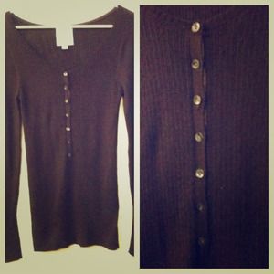 Brown old navy sweater