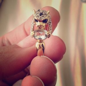 ❌SOLD❌ 14kt Gold Leopard Ring