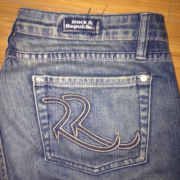 💢SOLD💢Rock & Republic Denim Capri