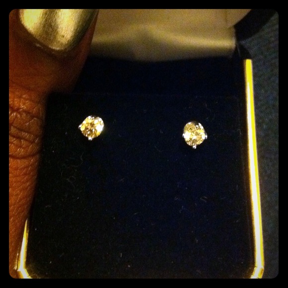 Pretty Pink Diamond Earrings