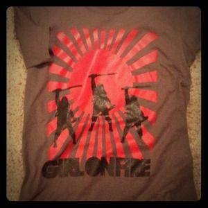 Hipster "Girl on Fire" T-shirt