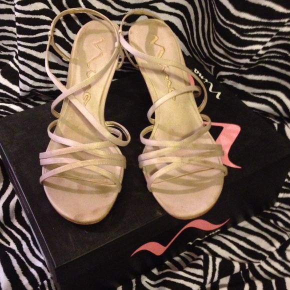 Beautiful satin heels