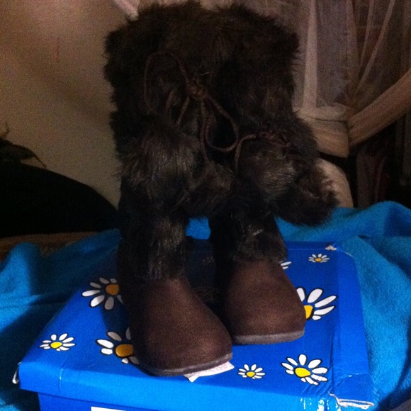 Boots - Blossom Collection brown boots