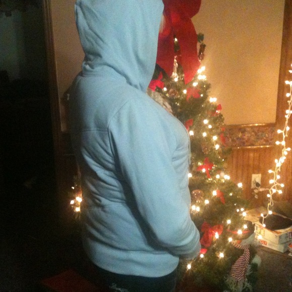 New light blue Old Navy jacket, 100% polyester. - Picture 2 of 3