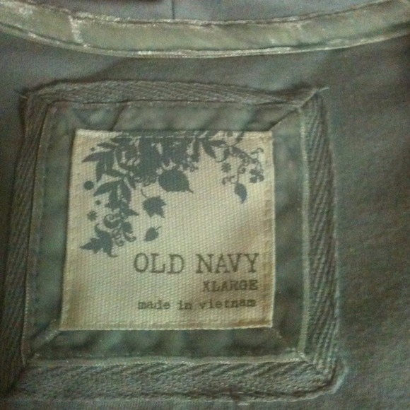 New light blue Old Navy jacket, 100% polyester. - Picture 3 of 3