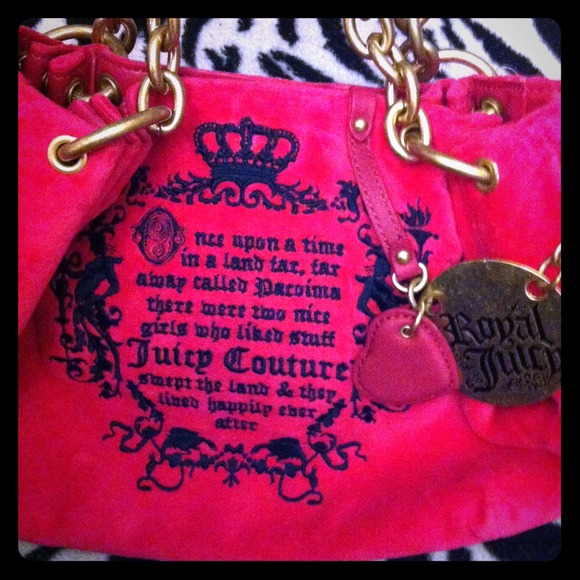 Hot pink JUICY COUTURE bag