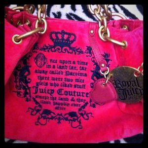 Hot pink JUICY COUTURE bag