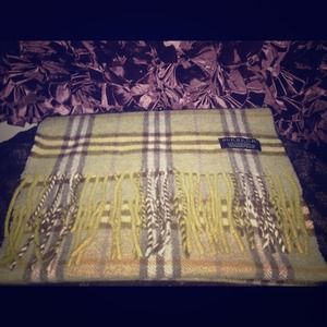 Burberry scarf