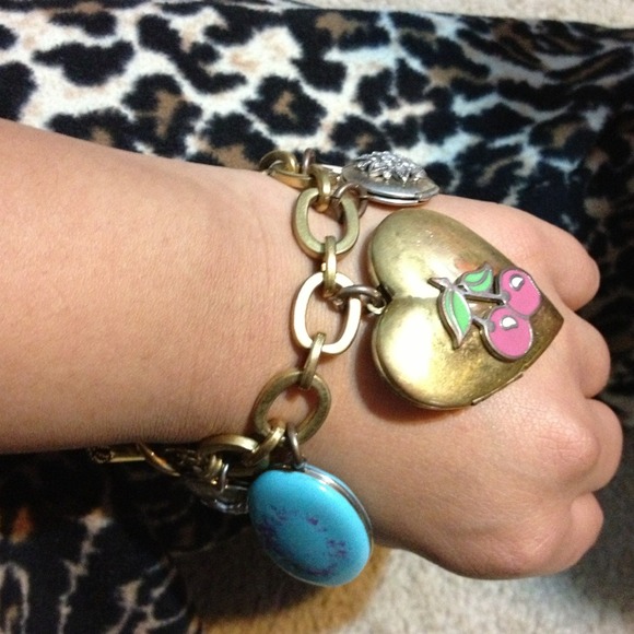 Authentic juicy couture charm bracelet