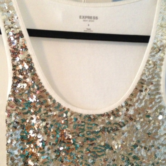 Small express sequin tank - Picture 2 of 2