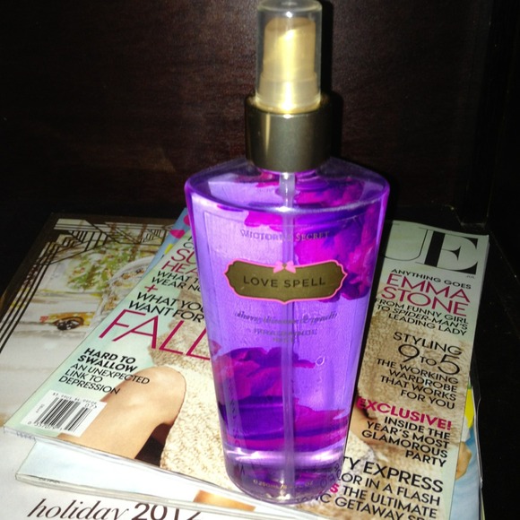 Love spell fragrance mist