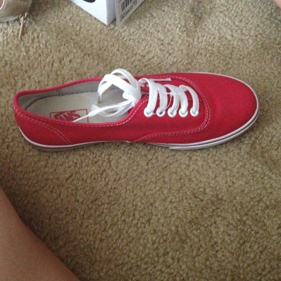 New Red Vans