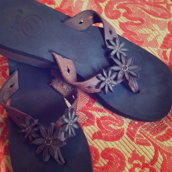 🔻Lower price🔻Reef Flower Wedge Sandals