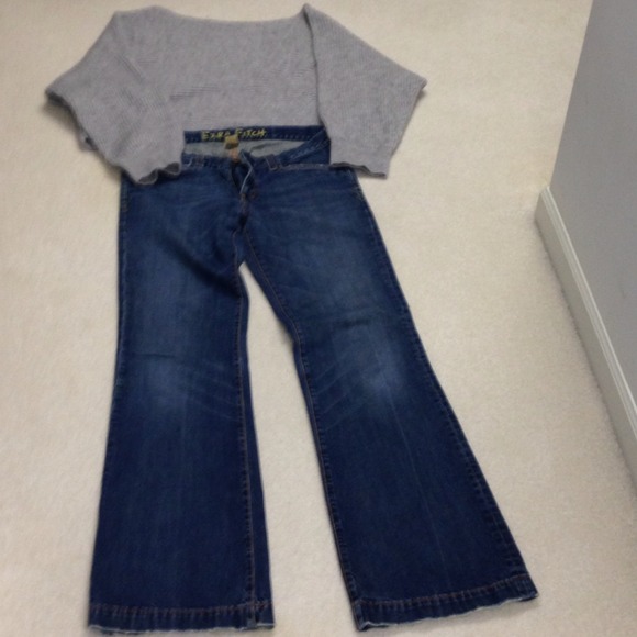 Abercrombie & Fitch Ezra Fitch bell bottoms.