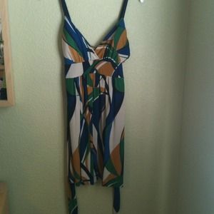 Patterned Party Dress