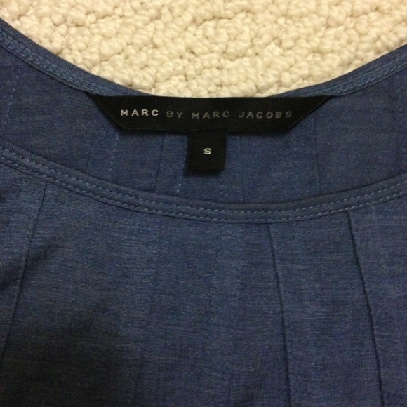 Marc by Marc Jacobs blouse light navy color - Picture 2 of 2